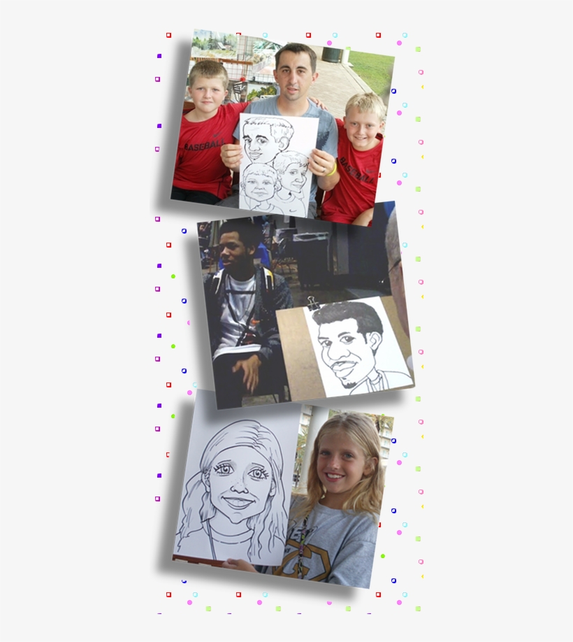 Birthday Party And Event Caricature Artists Proudly - Child, transparent png download