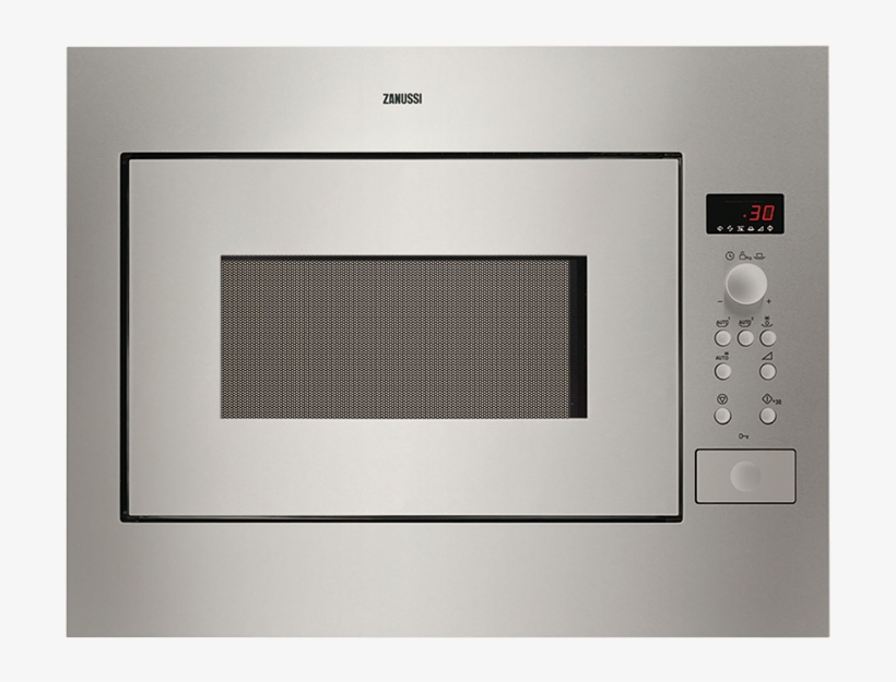 Zanussi Znm11x Microwave Oven - Zanussi Built In Microwave, transparent png download