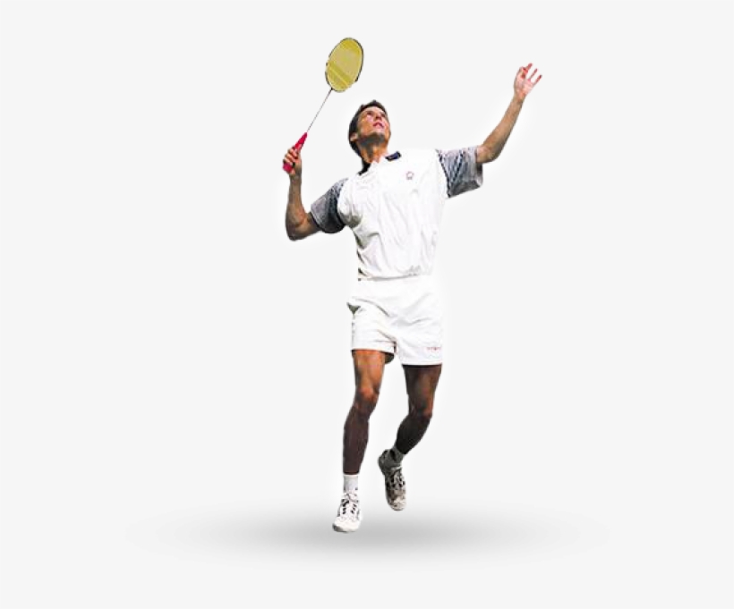 Badminton Play Png - Playing Badminton Png, transparent png download