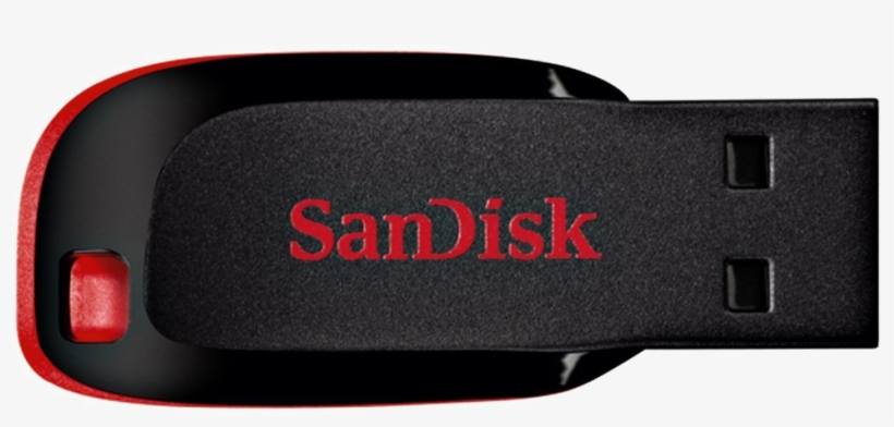 Pen Drive Png Image Background - Sandisk 32gb Cruzer Blade Usb 2.0 Pen Drive., transparent png download