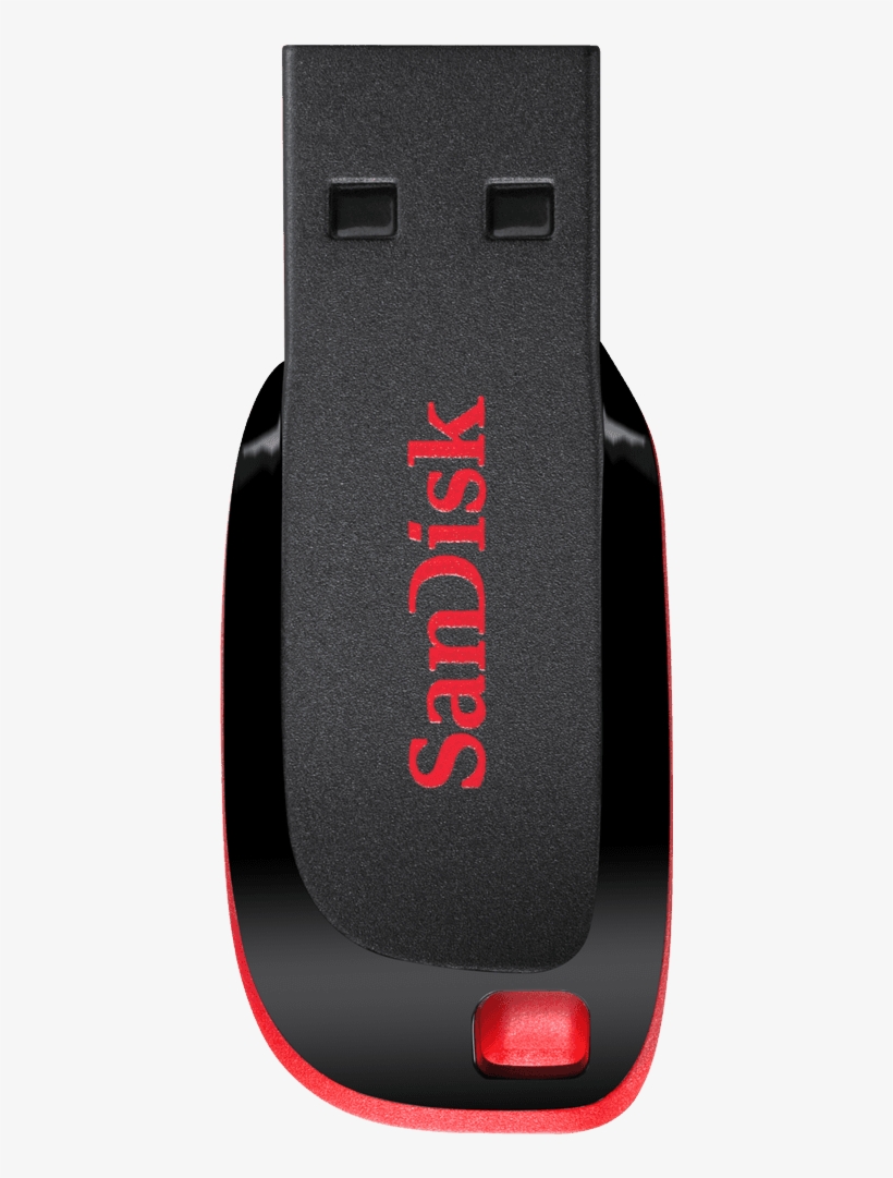 Pendrive - Sandisk Cruzer Blade, transparent png download