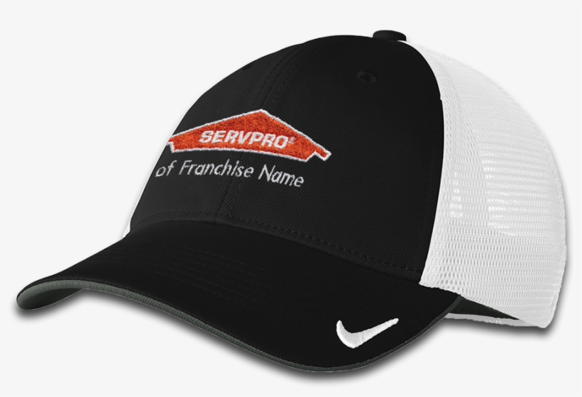 Personalized Nike Mesh Black White Cap M/l - Nike Golf Mesh Back Cap, transparent png download