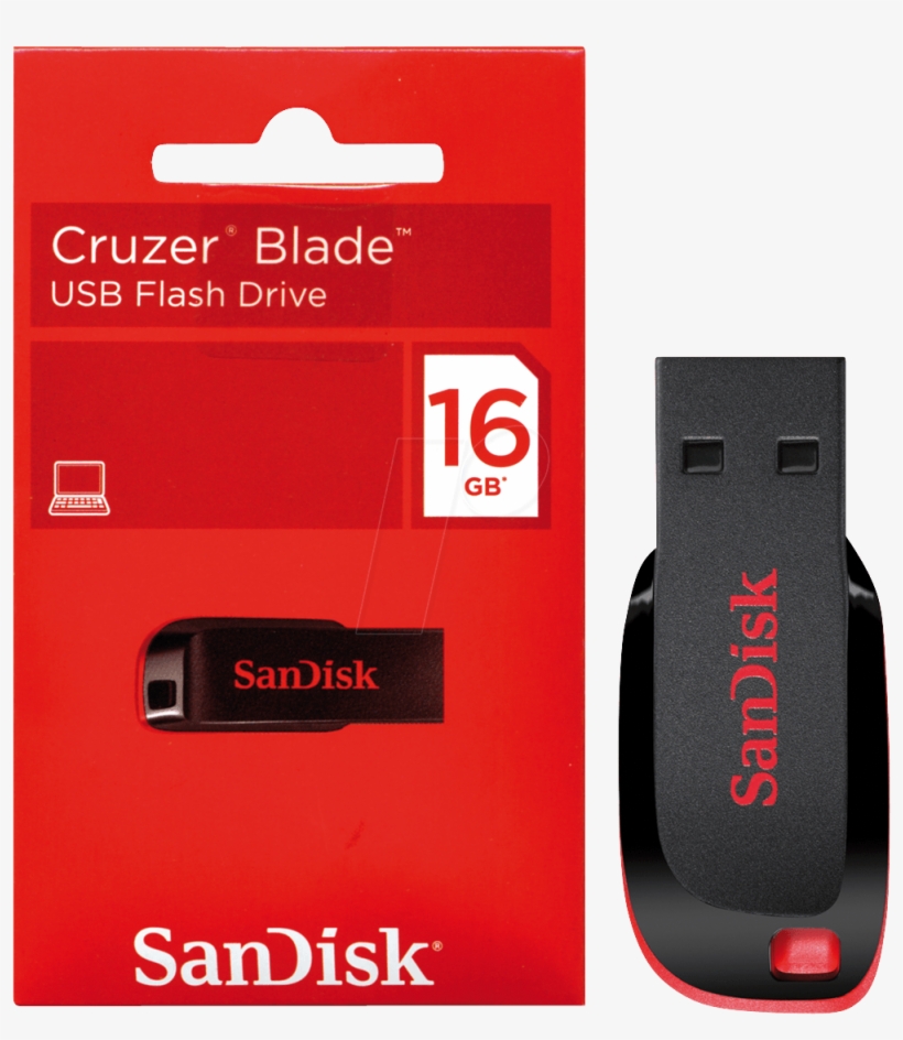 Pen Drive Sandisk 4gb Png - Pen Drive Sandisk 16, transparent png download