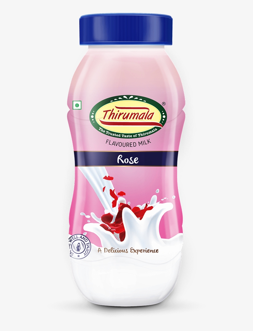 Rose Milk - Tirumala Milk, transparent png download