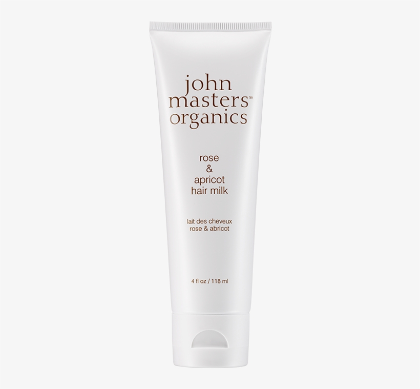 Rose & Apricot Hair Milk - John Masters Organics Rose & Apricot Hair Milk, transparent png download