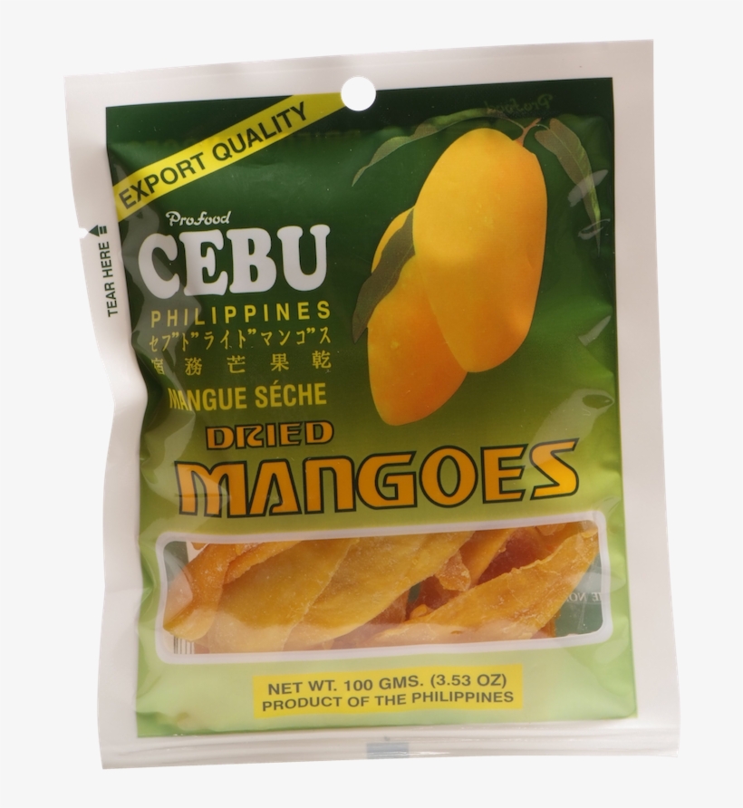 Cebu Dried Mango Slice 100 Copy - Cebu Dried Mango 100g, transparent png download