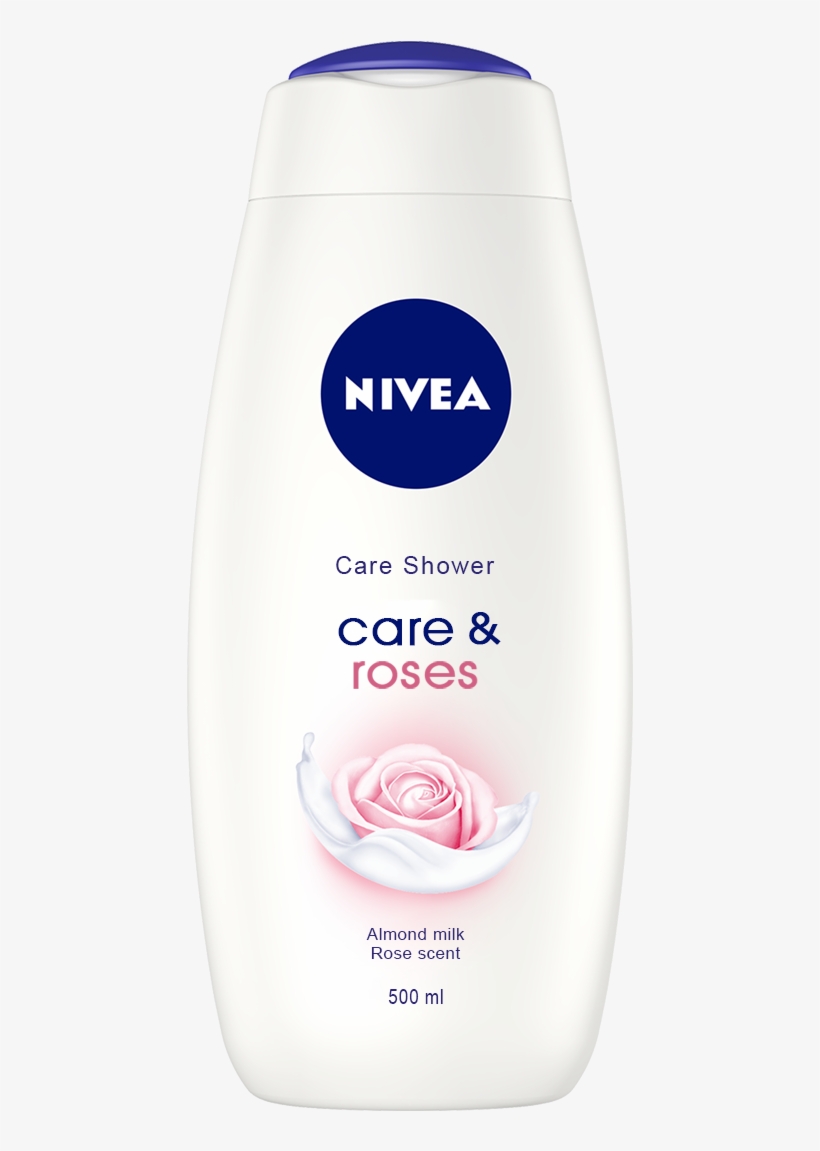 A Indulging Shower Cream With Moisturising Almond Milk - Nivea Body Wash For Dry Skin, transparent png download