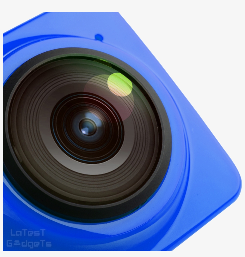 Video Camera Lens Png Download - Blue, transparent png download