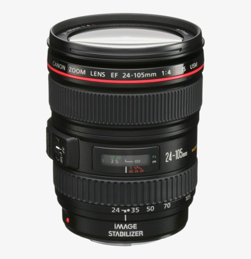 Canon - Canon Ef 24-105mm F4.0 L, transparent png download