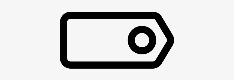 Blank Tag Vector - Etiqueta En Blanco Png, transparent png download