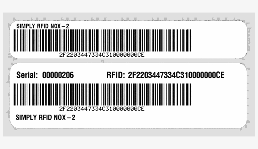 Blank Nox-2 Synthetic Tags Qty 1,000 - Custom Nox-2 Synthetic Tags Qty 100, transparent png download