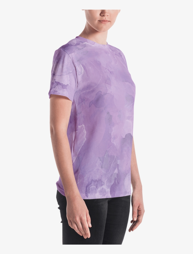 Wisteria Watercolor Women's T Shirt T Shirt Zazuze - Pumpkin Shirt - Halloween Shirt - Pumpkin Costume -, transparent png download