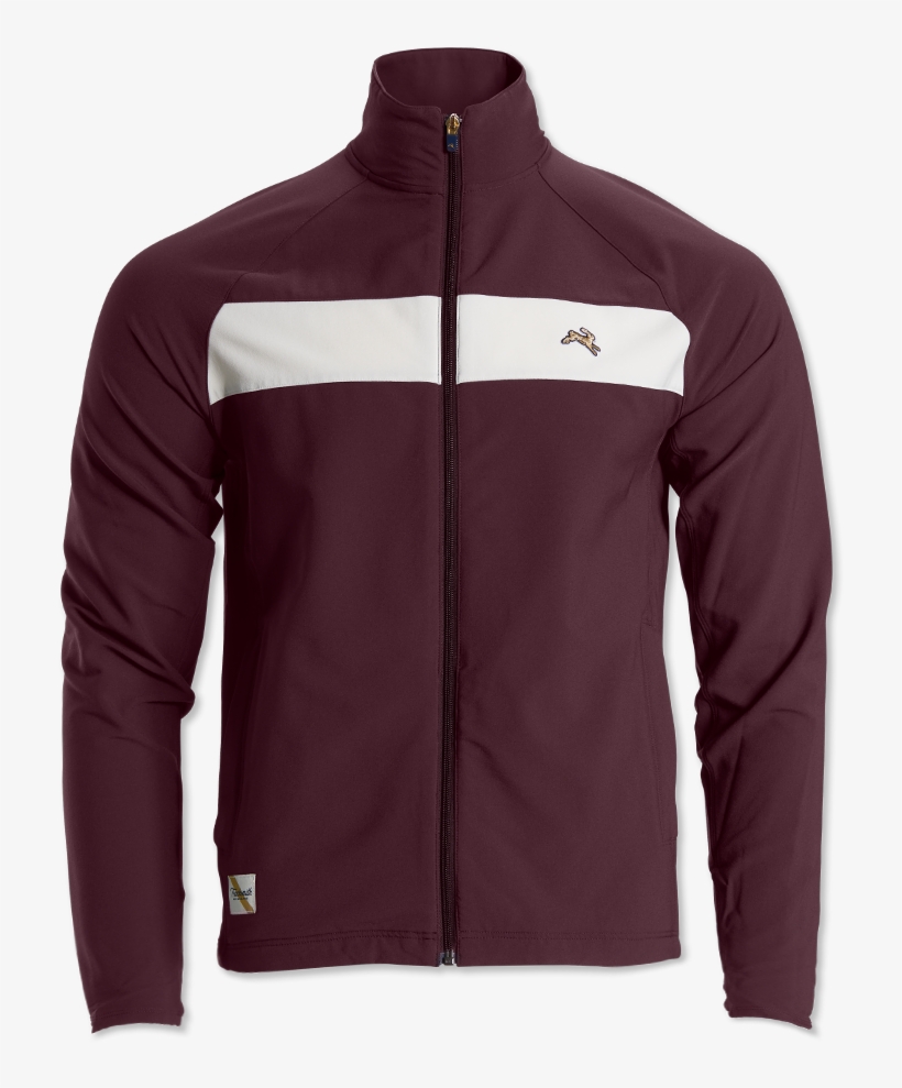 Fall18 Men On Body Eliot Track Jacket Wine V=1535487239 - Polar Fleece, transparent png download