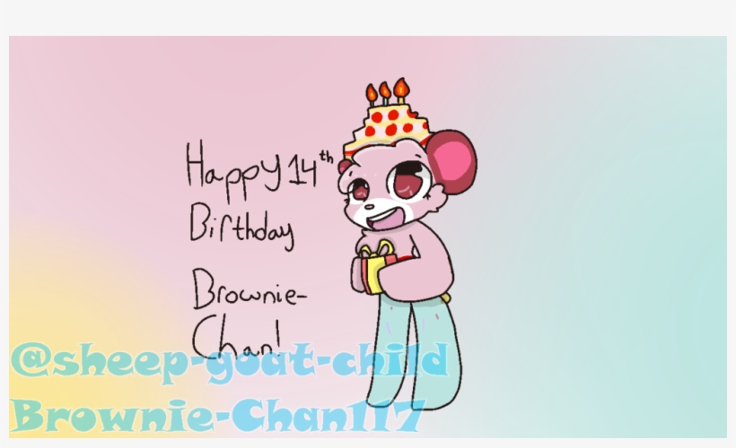 Brownie Clipart Happy Birthday - Birthday, transparent png download