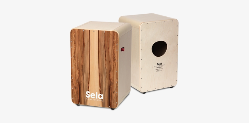 Casela Pro On/off Snare Cajon, Satin Nut - Cajon Sela Satin Nut, transparent png download