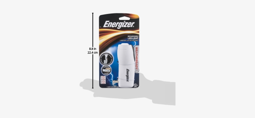 Energizer Weather Ready Rechargeable Led Flashlight, transparent png download