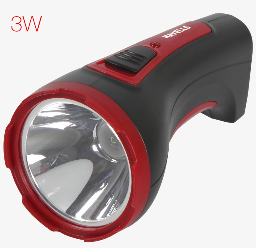 Rechargeable Led Torch Lhexaopfun1k003 - Havells Torch, transparent png download