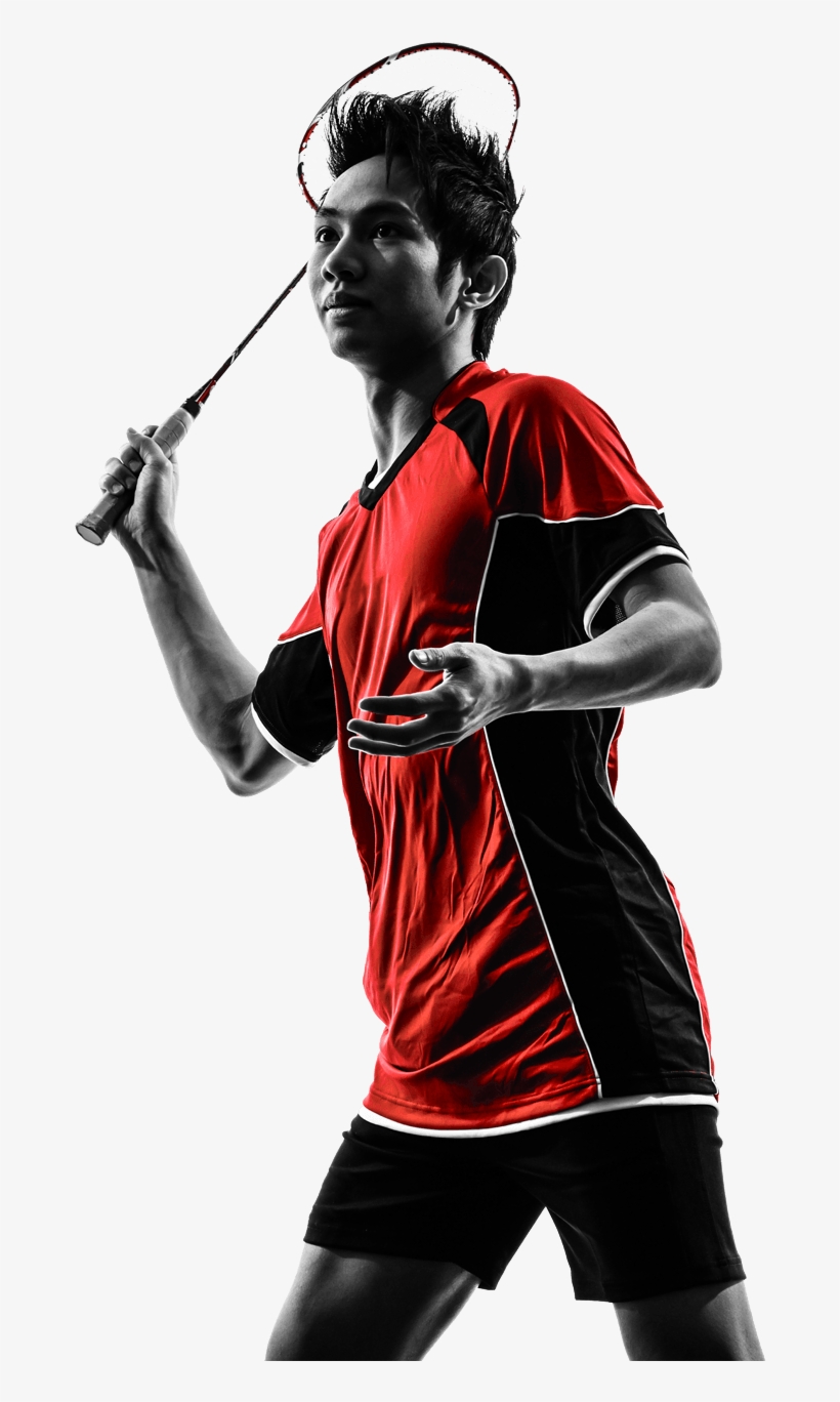 Tweets By @findaplayer - Person Playing Badminton Png, transparent png download