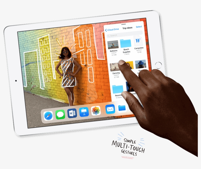 Apple Ipad Pro Logo - Apple New Ipad 2018 9.7 Inch, transparent png download