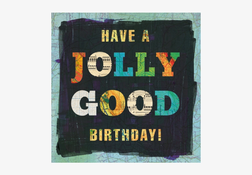 Top Notch Greetings Card - Mustache Birthday, transparent png download