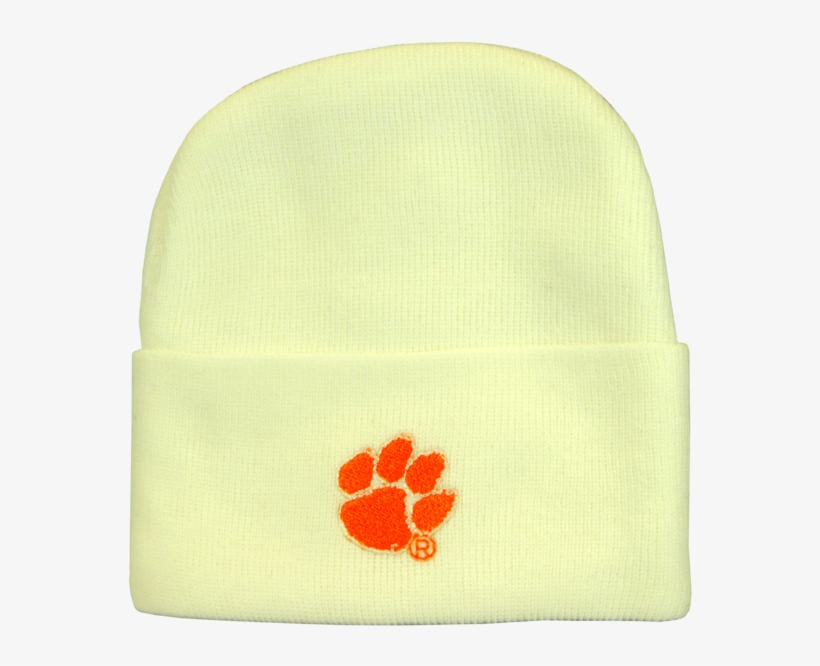 Clemson Baby Cap - Paw Print, transparent png download