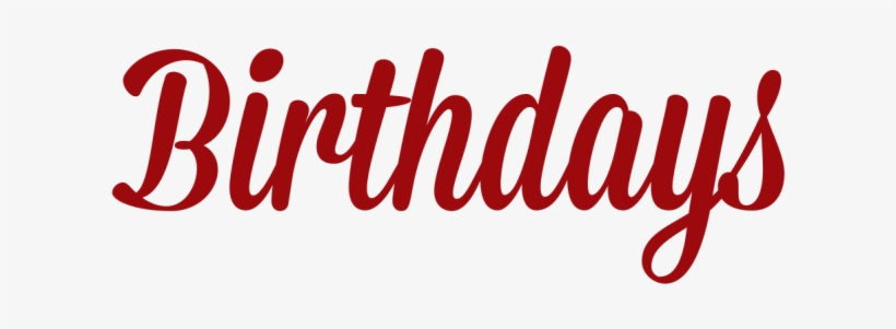 Country Music Birthdays - Echo Park Dies-celebration Word, transparent png download