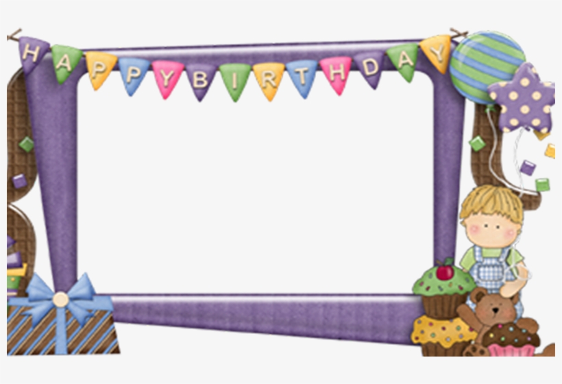 Baby Birthday Photo Frame, transparent png download