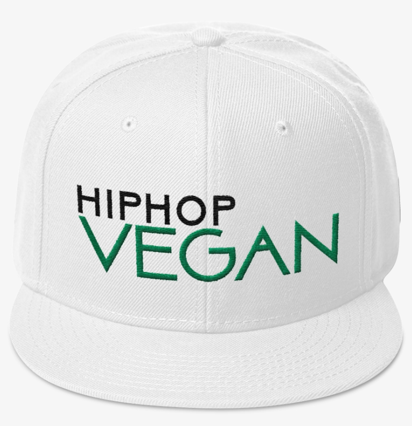 Hip Hop Vegan Snapback - Baseball Cap, transparent png download
