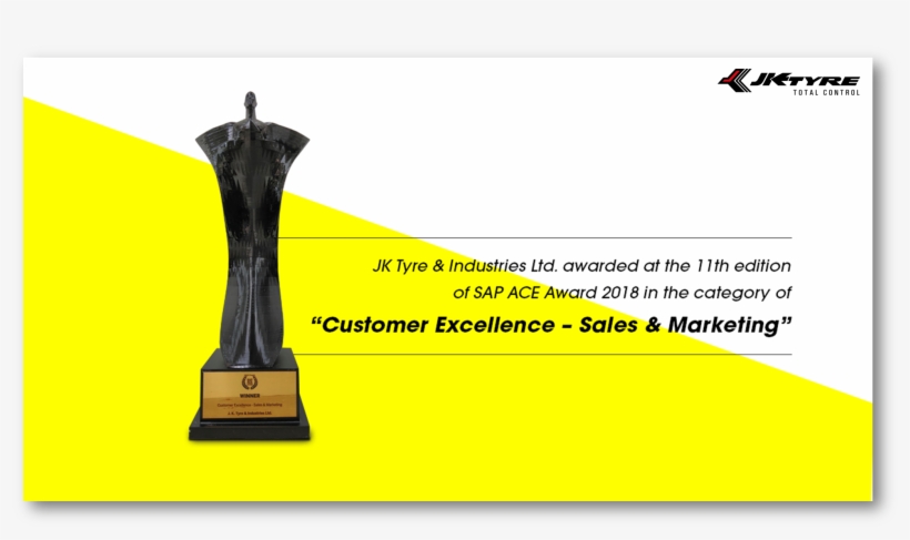 Another Milestone Towards Customer First And Total - Jk Tyre, transparent png download