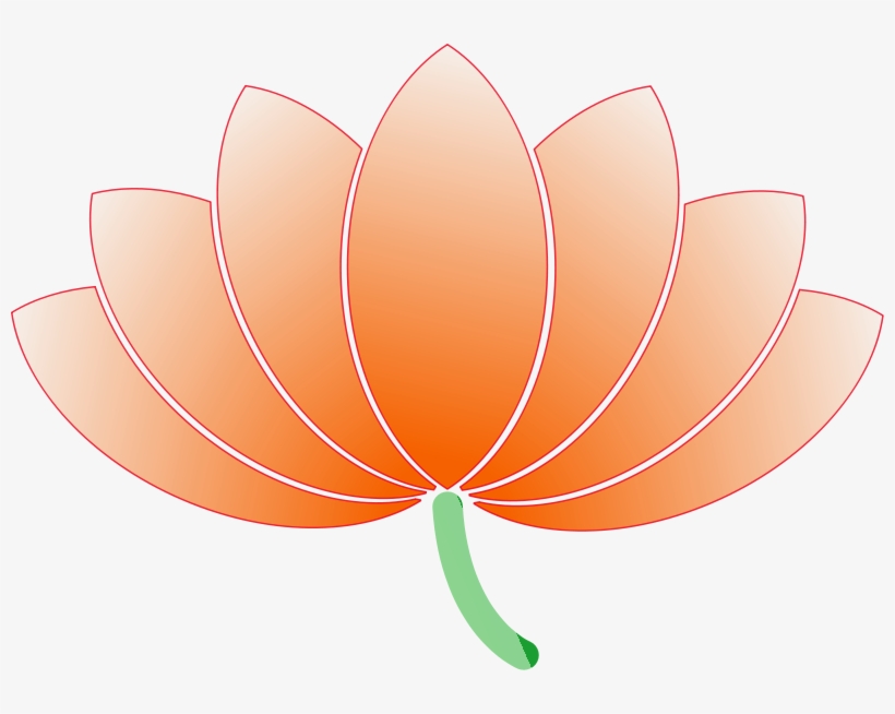 Free To Use & Public Domain Lotus Flower Clip Art - Lotus Flower Free Clipart, transparent png download