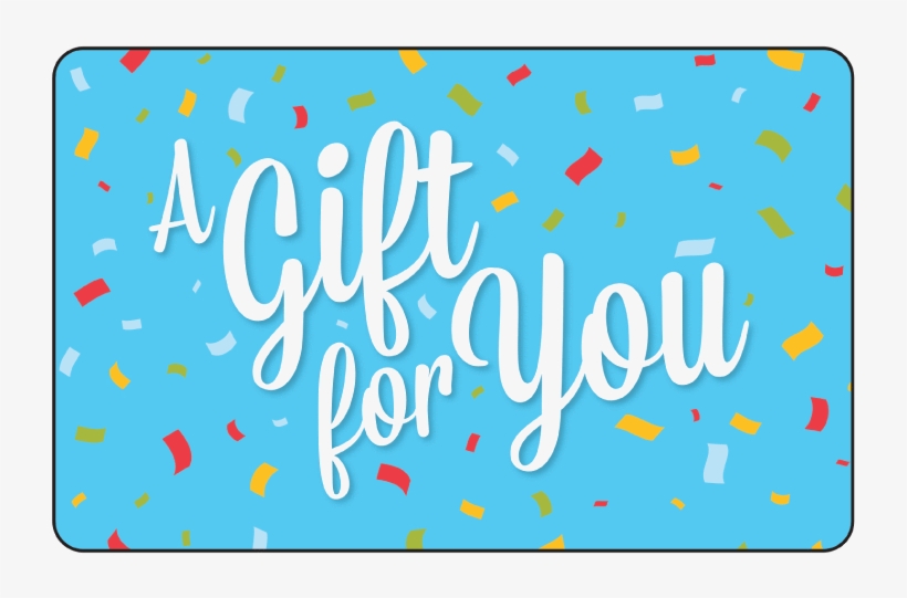 Party Blue Gift Cards - Gift Card, transparent png download