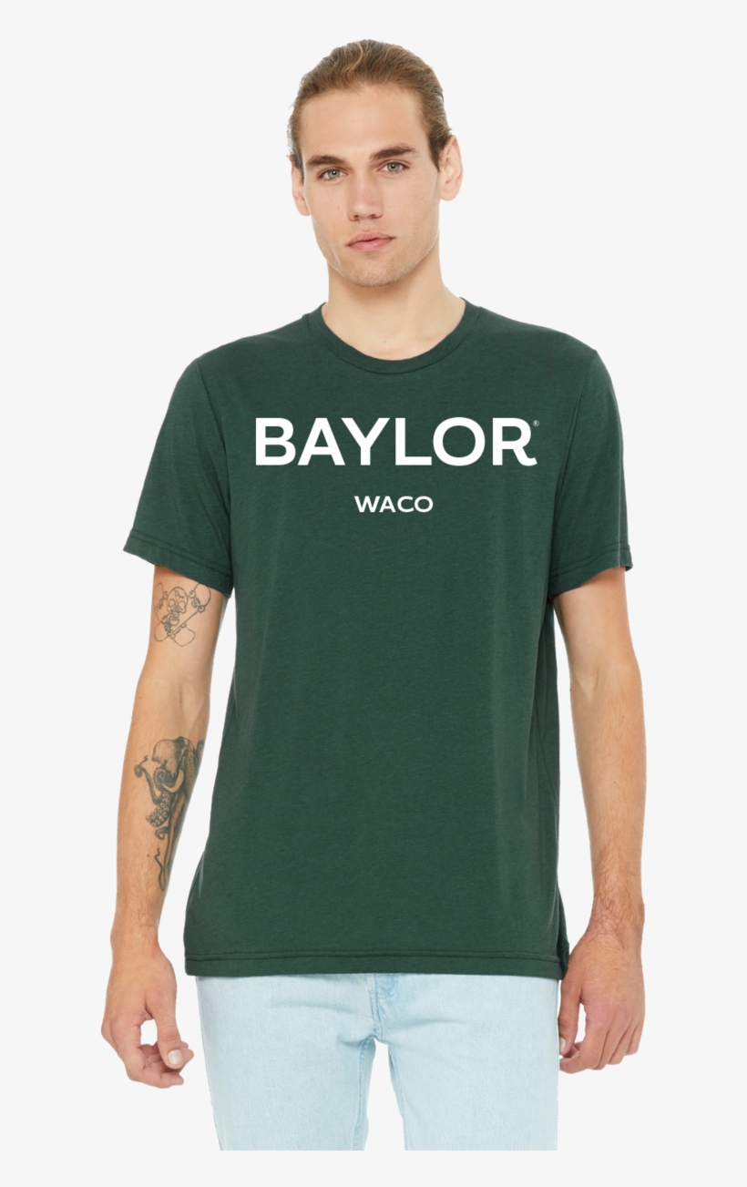 Baylor Bears Mens College Town Crew Neck Tee Alma Mater, transparent png download