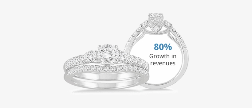 Net Ecommerce Jewellery Store - 2 1/2 Carat Tw Five Stone Diamond Wedding Band In 14k, transparent png download