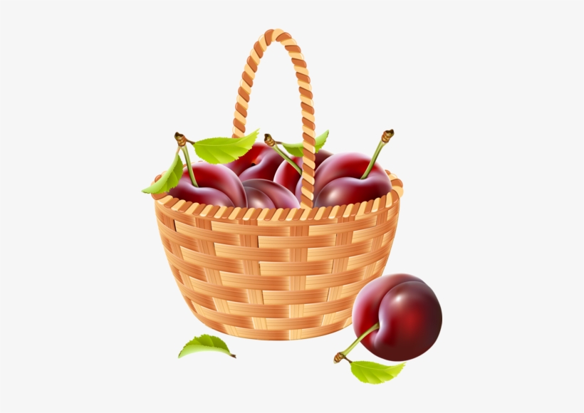 1 - Apple In The Basket Vector .png, transparent png download