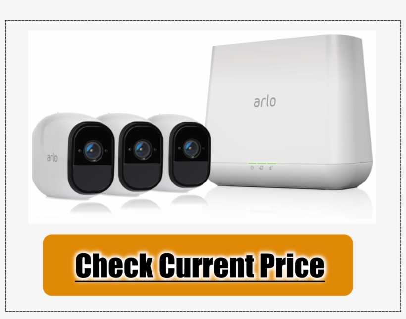 Arlo Security System- 3 Hd Wifi Cameras - Netgear Arlo 2 Wire-free 4 Camera System, transparent png download