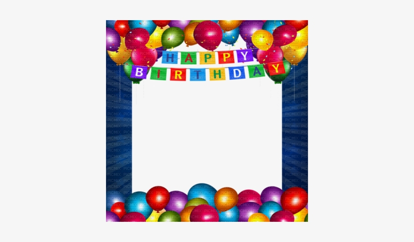 Kaz Creations Deco Background Frame Happy Birthday - Happy Birthday Frame Png, transparent png download