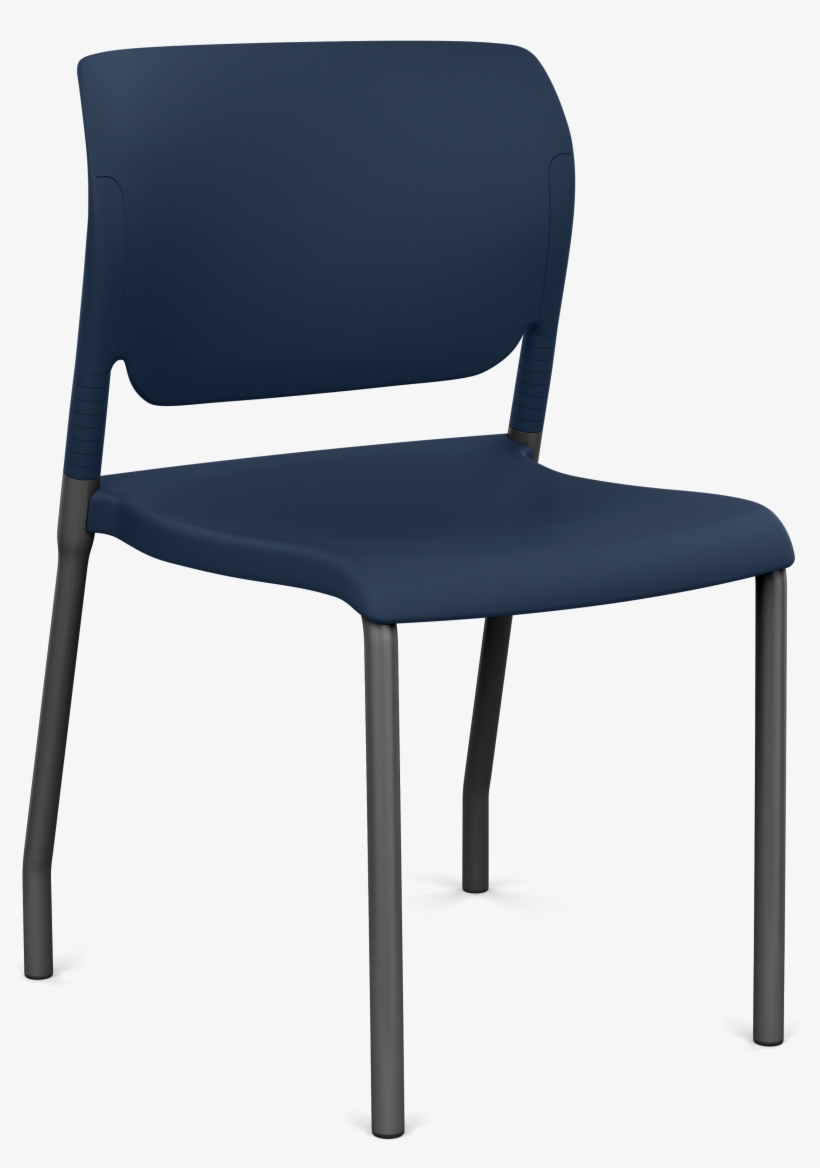 Inflex Plastic Side Chair Armless - Chair, transparent png download