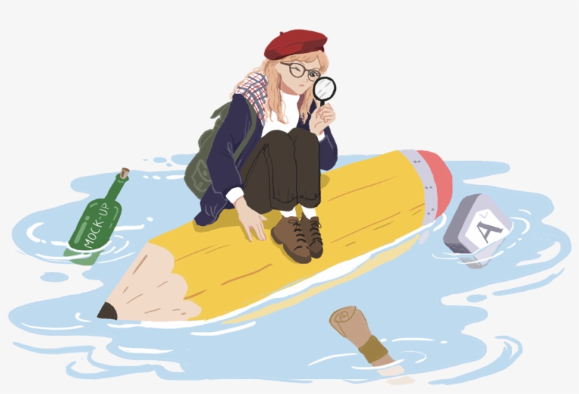 Let The Creative Adventure Begin - Illustration, transparent png download