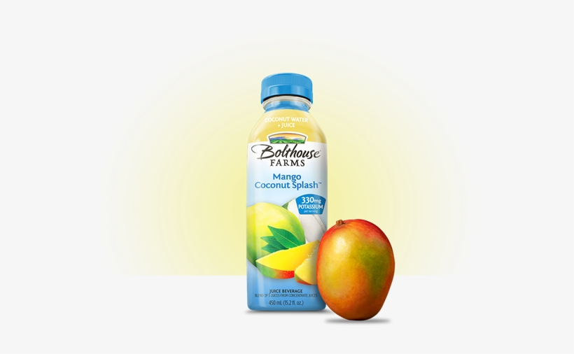 Bolthouse Farms Mango Coconut Splash™ - Bolthouse Amazing Mango Smoothie (gluten Free, Vegan,, transparent png download