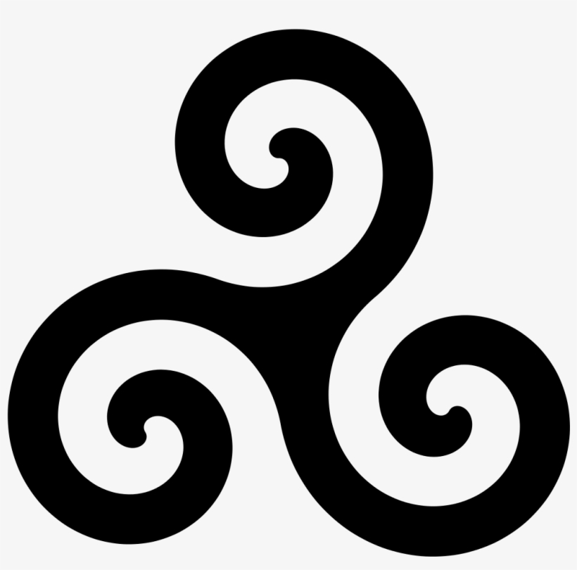 Bretagne - Le Triskel - Symbol Of Growth, transparent png download