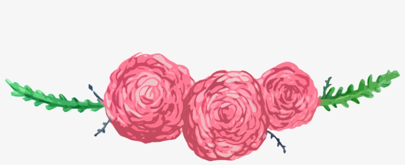 Rose Gold Flower Png - Garden Roses, transparent png download