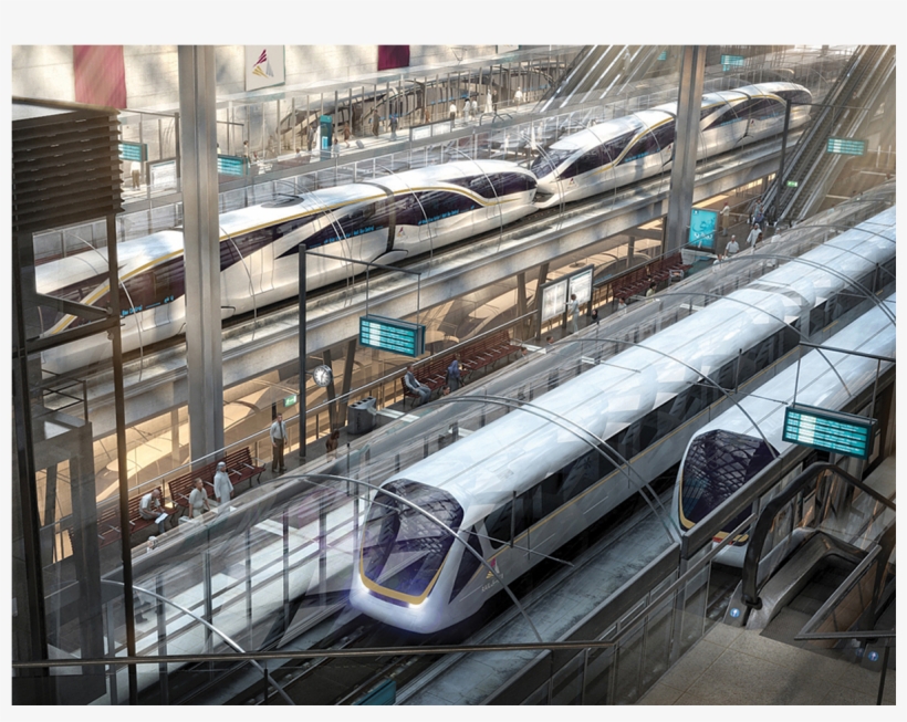 Qatar Rail Www E2sd Com E2sd Consulting And Projects - Lusail Light Rail Transit Qatar, transparent png download