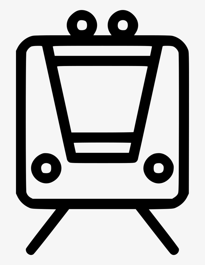 Metro Train Railway Public - Transport, transparent png download