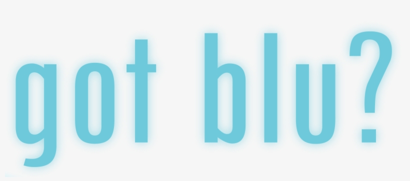 Got Blu Logo Glow - Hope T Shirt, transparent png download