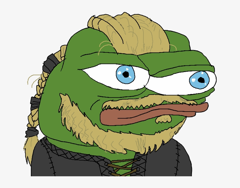 Post - Viking Pepe, transparent png download