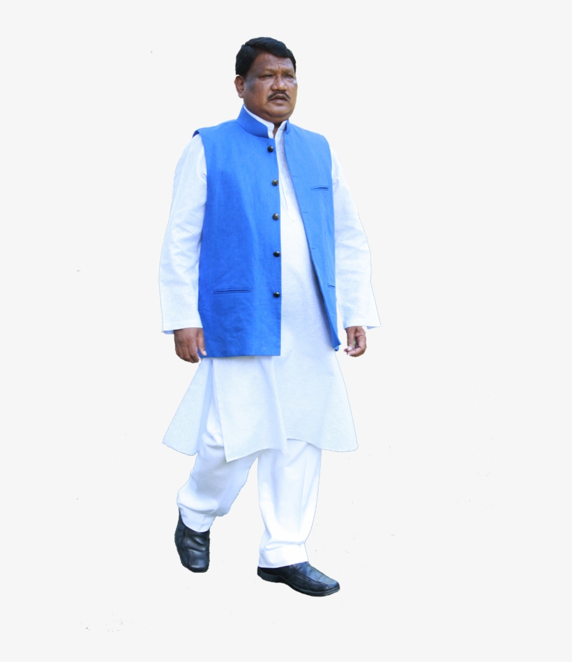 Jual Oram In White Kurta Pajama - Standing, transparent png download