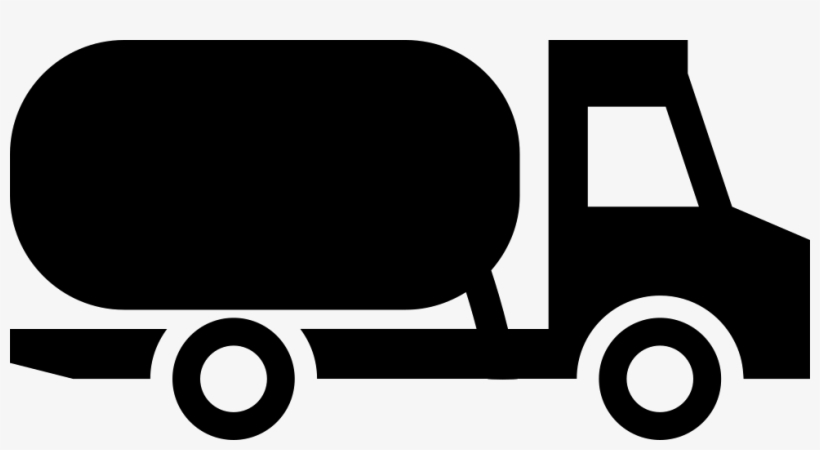 Water Tankers - - Truck Icon Black, transparent png download