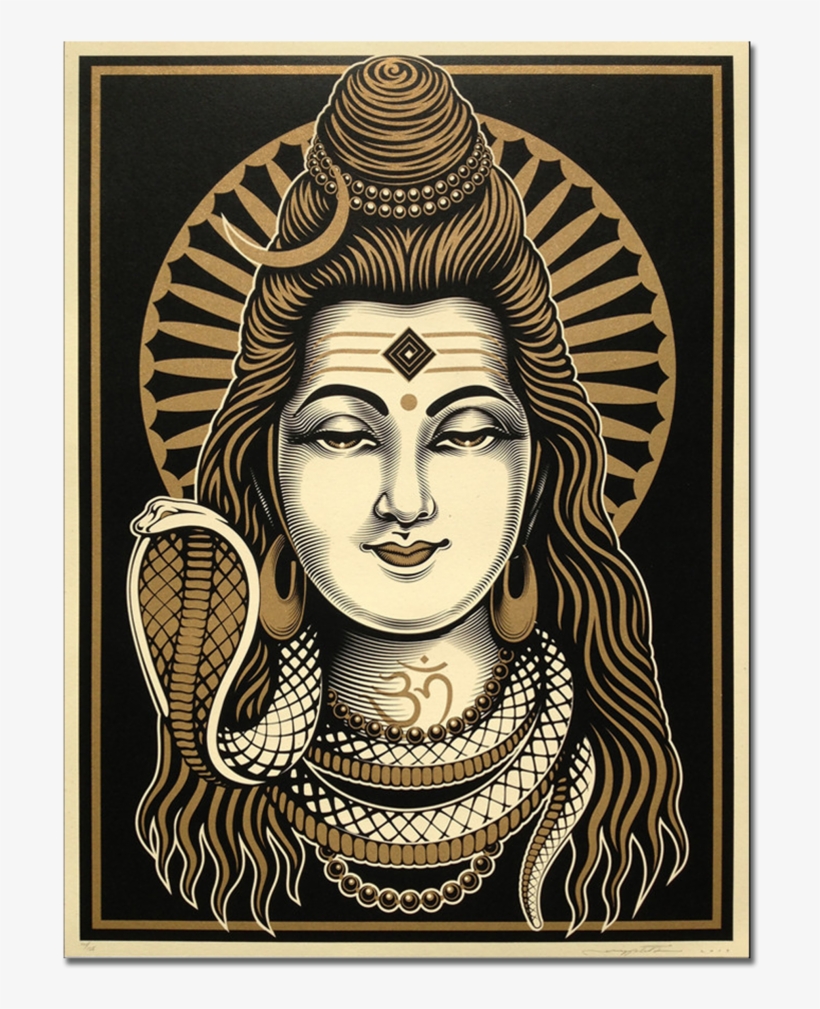 'lord Shiva' Poster - Shiva Dios Dela Destruccion, transparent png download