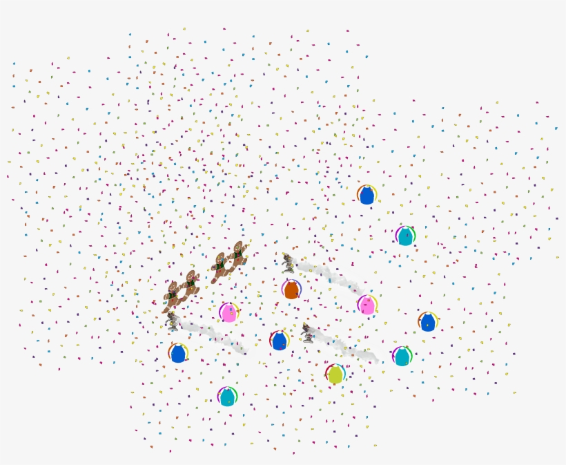 Confetti - Illustration, transparent png download