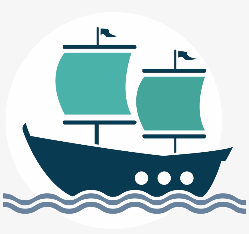 Sailing Ship Clip Art Transprent Png Free - وسائل النقل البحرية Clipart, transparent png download